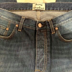 Acne Studio Men’s Blue Denim Jeans 36x31